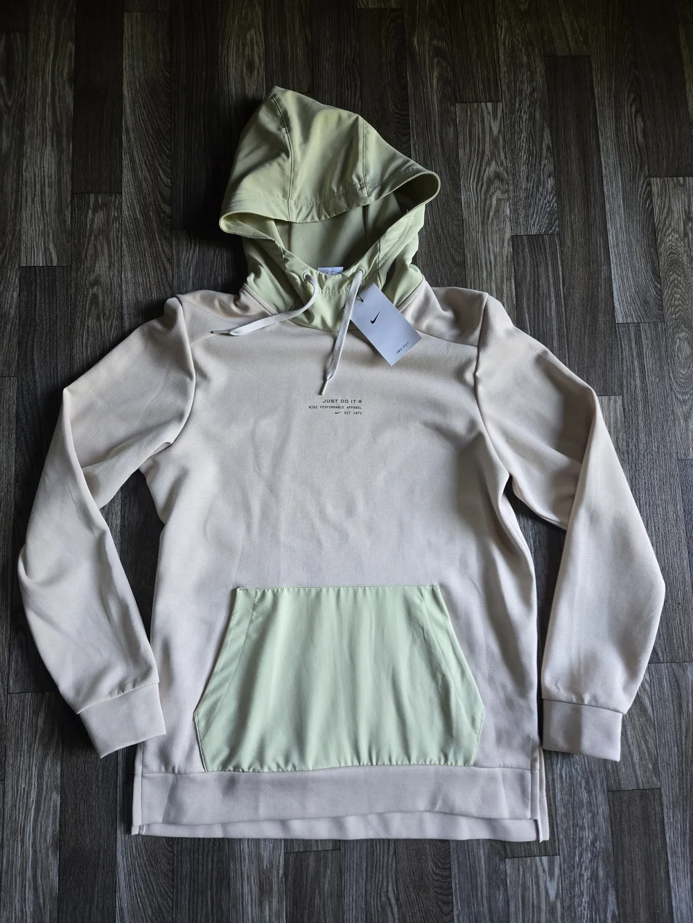 NWT Nike Men's Dri-Fit Q5 Fleece Premium Pullover Hoodie Size Small
